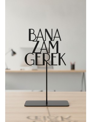 Bafidica Bana Zam Geek Metal Ofis Aksesuarı ve Şık Masaüstü Heykel Tasarımı