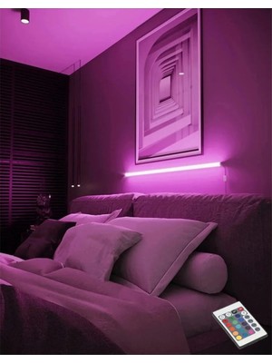 St. Morritz Rgb Lambader Kumandalı Dekoratif Yatay/dikey LED Lambader Aydınlatması Duvar Için (Yapışkanlı)