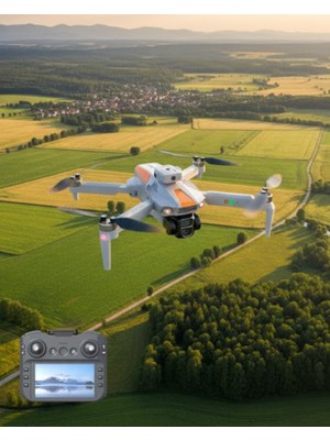 Ankaverse Uzun Menzilli Drone 1080P Gps Full Hd Kameralı