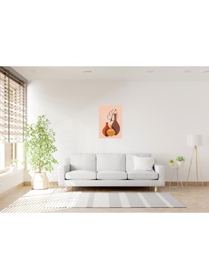 Bohem Minimalist Çizgisel Kanvas Tablo 0226