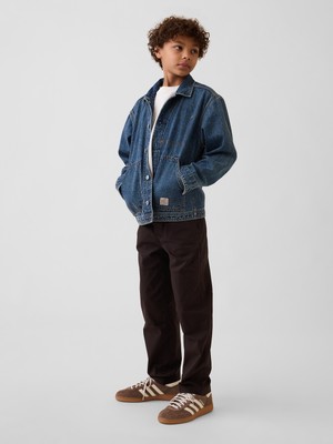 Gap Erkek Çocuk Kahverengi Double-Knee Quick-Dry Pantolon