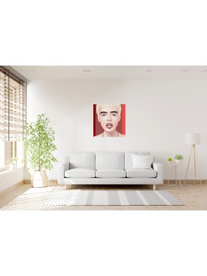 Bohem Minimalist Çizgisel Kanvas Tablo 0268