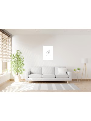 Bohem Minimalist Çizgisel Kanvas Tablo 0071