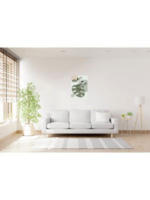Bohem Minimalist Çizgisel Kanvas Tablo 0094