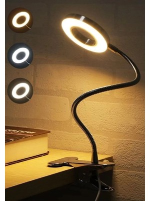 St. Morritz USB Masa Lambası Akrobatik 20 LED Bükülebilir Süper Parlak Masa Lambası Çalışma Lambası
