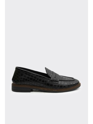 Derinet Günlük Hakiki Deri Kadın Loafer