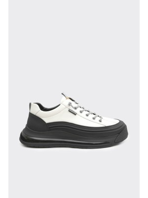 Derinet Hakiki Deri Comfort Taban Erkek Sneaker