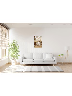 Bohem Minimalist Çizgisel Kanvas Tablo 0774