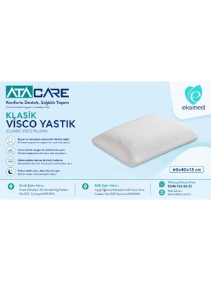 Atacare Klasik Yastık Visko