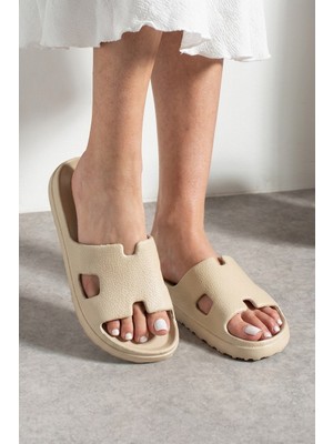İmershoes Günlük Kadın Terlik Bantlı Yumuşak Rahat Hafif Ortopedik Taban E-480
