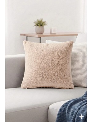 Nisahometeks Puffy Dream Tüylü Kırlent ve Yastık Kılıfı