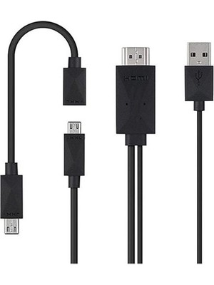 Svoria Store Micro USB S2-S3-S4 Uyumlu HDMI Çevirici Kablo