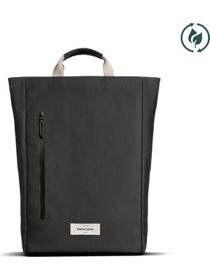 Native Union W.f.a Serisi Su Geçirmez Cordura Kumaş Ykk Fermuarlı 20L Sırt Çantası Siyah