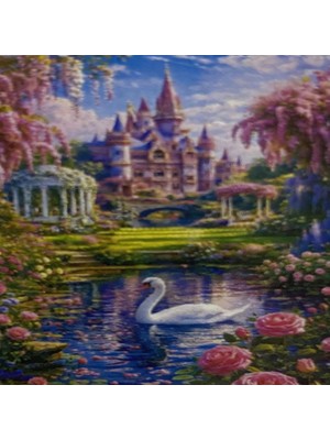 Elegantshop 5d Yapışan Boncuk Mozaik Tablo 40*50 cm S30