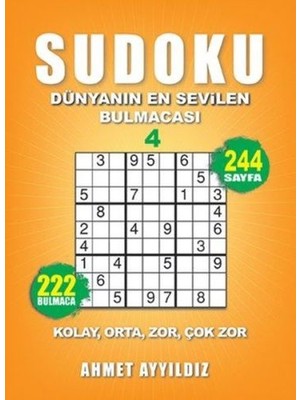 Lisinya Sudoku Dünyanın En Sevilen Bulmacası 4