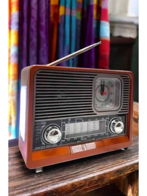 Maesko Nostaljik Radyo Usb,aux ve Sd Kart Girişli Bluetooth Bağlantılı