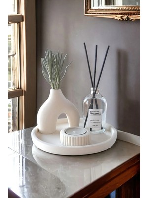 St. Morritz Dekoratif Mumluklu Nordik Minyatür 100 ml Oda Kokusu  Set (Tealight Mum Dahil Değildir )
