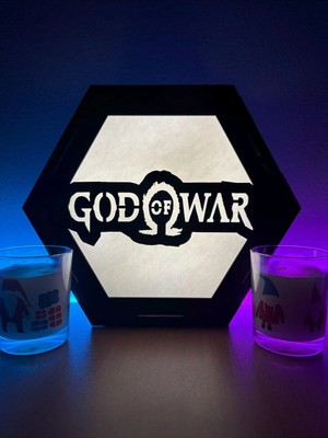 St. Morritz God Of War Masaüstü Dekoratif Lamba
