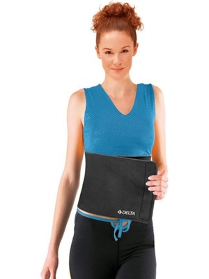 St. Morritz Siyah Termal Sauna Kemer Bel Korsesi ( 25 cm )