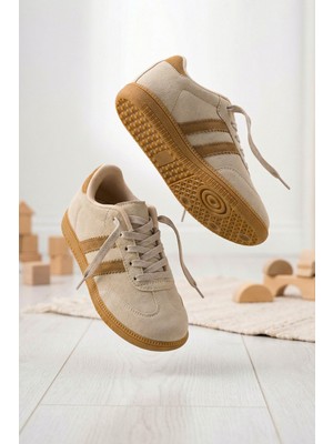 Dark Seer Çocuk Bej Sneaker Spor Ayakkabı 2026 - DS ChaCha Kids