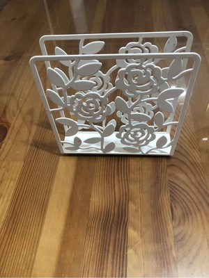 St. Morritz Premium Ürün Kaliteli Zarif Şık Modern Dayanıklı Sağlam Gösterişli 16X16 cm Peçetelik Lıksıdıg