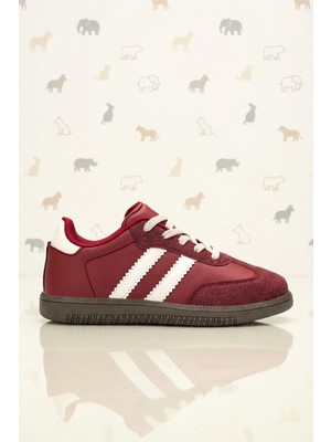 Dark Seer Çocuk Bordo Bej Sneaker Spor Ayakkabı 2026 - DS ChaCha Kids