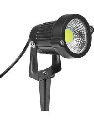 St. Morritz 7WATT LED Kazıklı Çim ve Bahçe Armatürü Yeşil Işık
