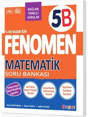 Gama Yayınları Fenomen 5. Sınıf Fenomen Matematik B Soru Bankası