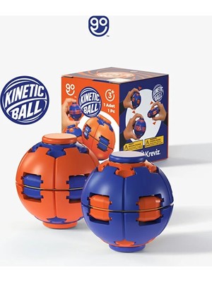 Go Toys Kinetik Top Duyusal Oyuncak - Spinnball Stret Oyuncak 1 Adet