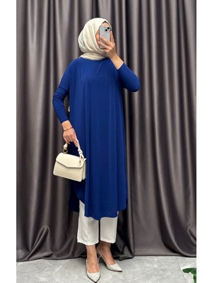 Yanları Yırtmaçlı Sandy Tunik