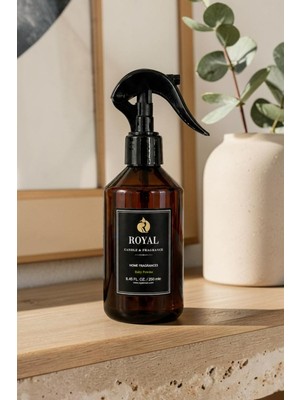 Royal Mum Oda Spreyi Bebek Pudrası Koku 250 ml Konsantre Formül ile Yoğun Hava Değişimi
