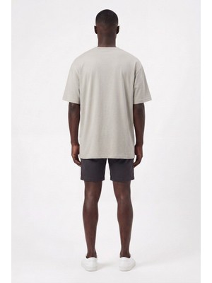 Blow Up Future Gen My Money Gri Günlük Spor Tişört Oversize 141483