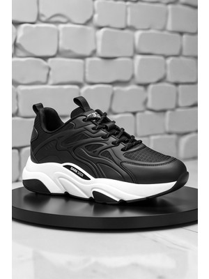 Dark Seer Unisex Siyah Beyaz Sneaker Spor Ayakkabı 2026 - DS STORM