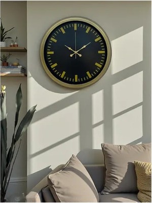 Vivense Vintage  Metal Modern Duvar Saati 40 cm