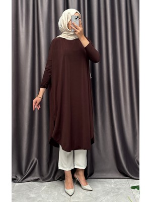 Yanları Yırtmaçlı Sandy Tunik