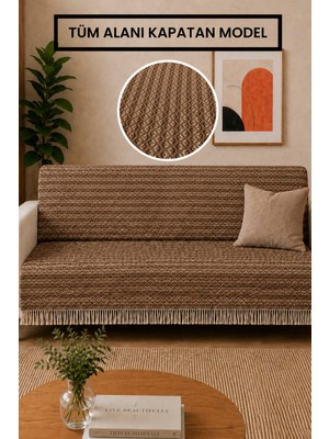 Gizo Home Ars | Pamuklu Kaymaz Yıkanabilir Çok Amaçlı Bohem Koltuk Örtüsü Tekli&ikili&üçlü 180X210 Çekyat Örtüsü, Berjer Örtüsü, Koltuk Şalı