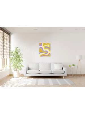 Tablo Trendi Modern Soyut Kanvas Tablo 0300