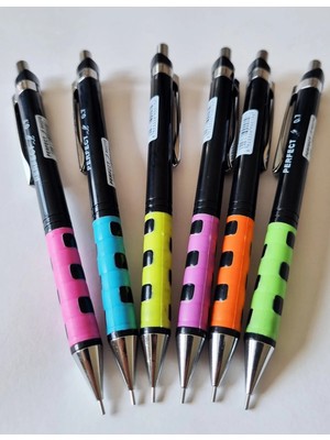 Mikasso Rotring Tasarımlı Perfect Mekanik 07 Uçlu Kalem 4423B Renk Seçenekli 1 Adet Turuncu