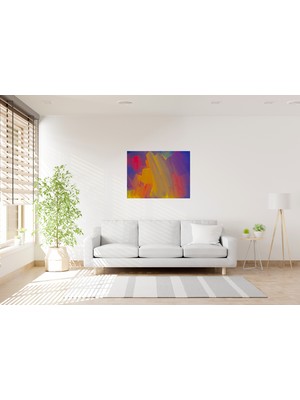 Tablo Trendi Rengarenk Popart Kanvas Tablo 0692