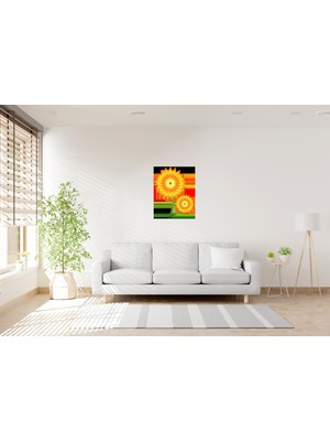 Tablo Trendi Rengarenk Popart Kanvas Tablo 0283