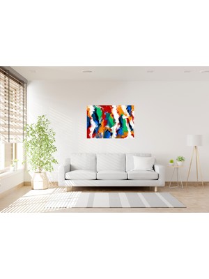 Tablo Trendi Rengarenk Popart Kanvas Tablo 0417