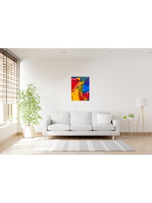 Tablo Trendi Rengarenk Popart Kanvas Tablo 0515