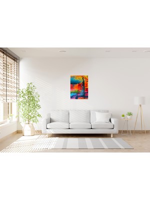 Tablo Trendi Rengarenk Popart Kanvas Tablo 0497