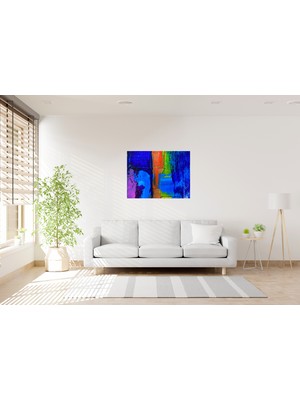 Tablo Trendi Rengarenk Popart Kanvas Tablo 0547