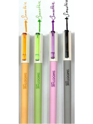 Mikasso Smoothie Roller Jel Kalem Pastel Renkler 4'lü Set
