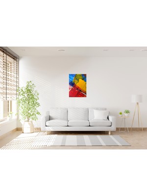 Tablo Trendi Rengarenk Popart Kanvas Tablo 0490