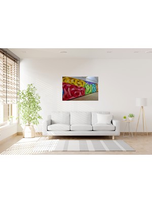Tablo Trendi Rengarenk Popart Kanvas Tablo 1168
