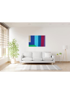 Tablo Trendi Rengarenk Popart Kanvas Tablo 1002