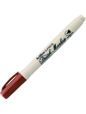 Mikasso Supreme Brush Kahverengi Marker Kahverengi