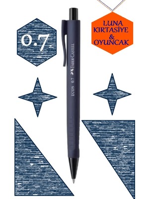 Mikasso Econ Versatil Kalem 0.7 Lacivert